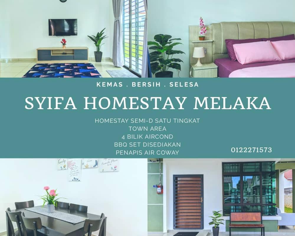 Syifa Homestay Melaka エクステリア 写真